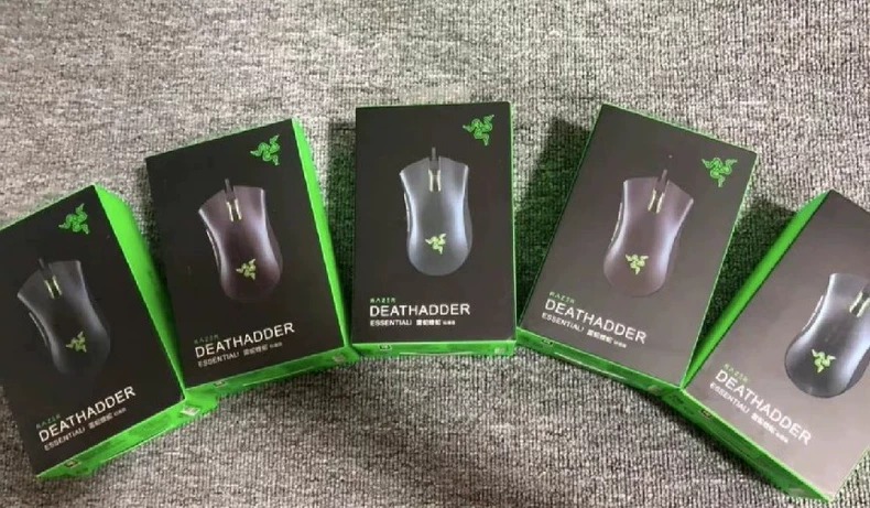 全新未拆封！Razer/雷蛇炼狱蝰蛇标准版电竞游戏鼠标雷蛇跨境标准版  具体问题可以咨询  鼠标游戏芯片，磨砂质感，流光灯效，多种模式，随意切换，精准定位游戏中